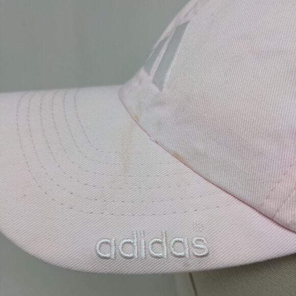 Adidas Women's Slideback Hat Pink Size OSFA Embroidered Logo - Picture 4 of 10